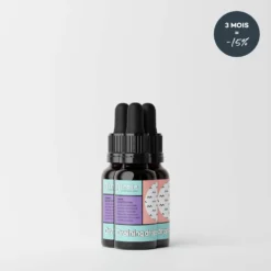 Draining Drops -Endros Cosmetiques Boutique Birdie Packshots Elixirs Draining drops Lot de 3