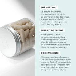 Activateur De Métabolisme -Endros Cosmetiques Boutique D LAB E shop ActivateurdeMetabolisme Ingredients min