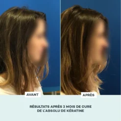 Absolu De Kératine -Endros Cosmetiques Boutique D LAB E shop RefontevisuelsFP AbsoludeKeratine AvantApres min