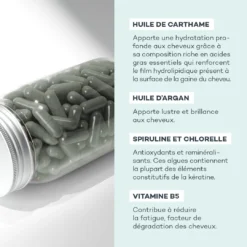 Complexe Hydra-Capillaire -Endros Cosmetiques Boutique D LAB E shop RefontevisuelsFP ComplexeHydraCapillaire Ingredients min