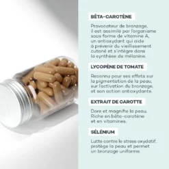 Complexe Soleil Actif -Endros Cosmetiques Boutique D LAB E shop RefontevisuelsFP ComplexeSoleilActif Ingredients min