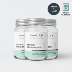 Absolu Probioflore -Endros Cosmetiques Boutique D LAB Packshots 1P Absolu Probioflore EC Lot de 3