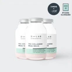 Pro-Collagène Peau Neuve 17 Pro-Collagène Peau Neuve -Endros Cosmetiques Boutique D LAB Packshots 1P Pro Collagene Peau Neuve EC Lot de 3