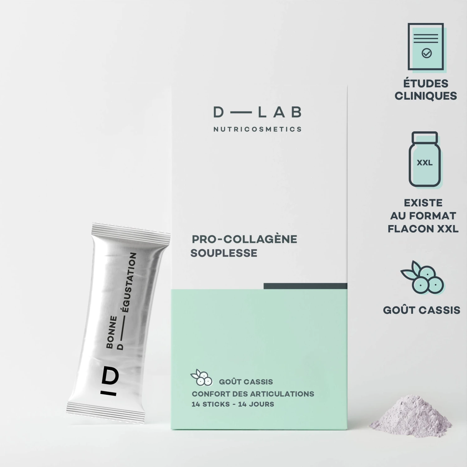 Pro-Collagène Souplesse 14 Sticks 1 Pro-Collagène Souplesse 14 Sticks
