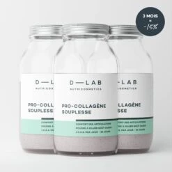 Pro-Collagène Souplesse -Endros Cosmetiques Boutique D LAB Packshots 1P Pro Collagene Souplesse Lot de 3