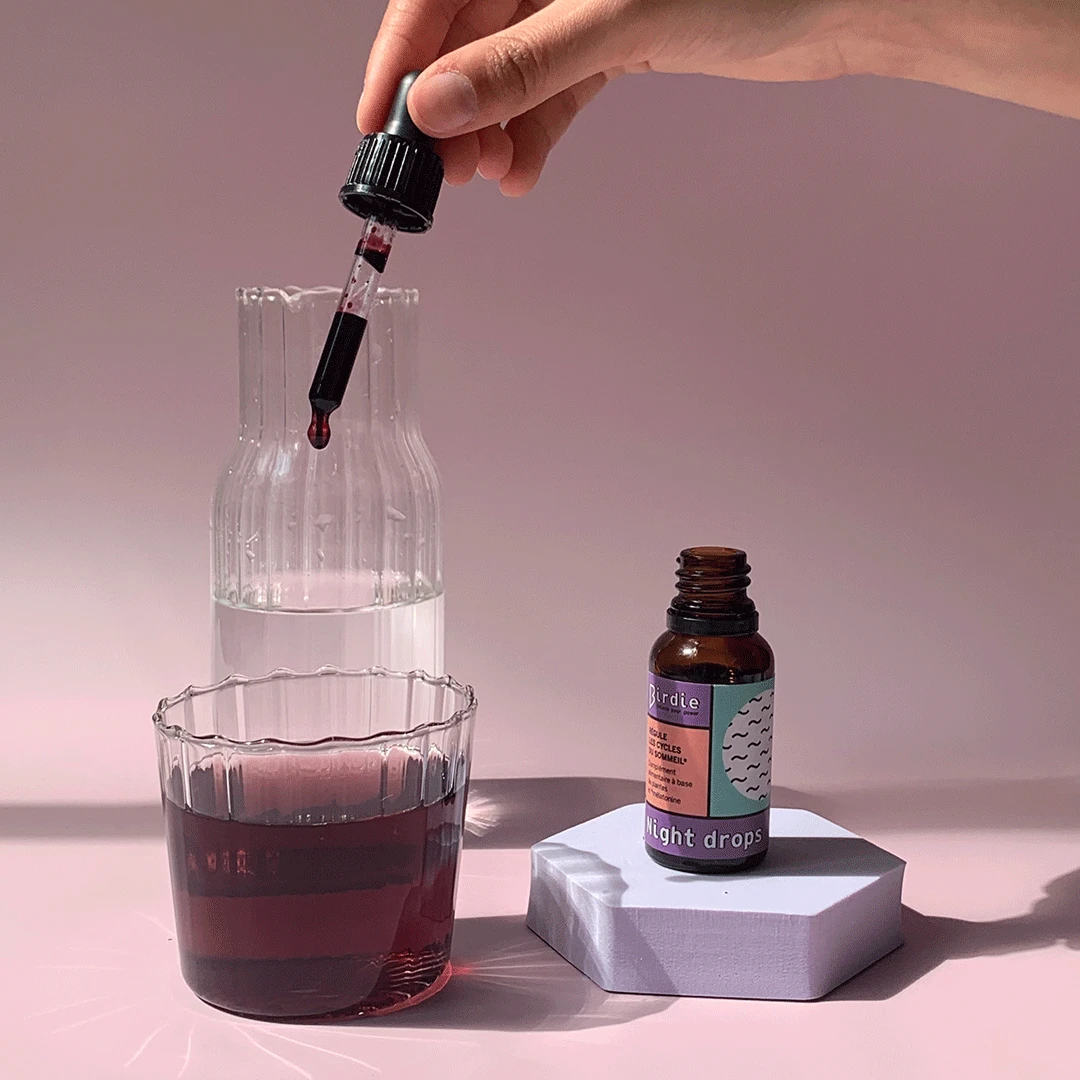 Devant -Endros Cosmetiques Boutique Gif carre night drop